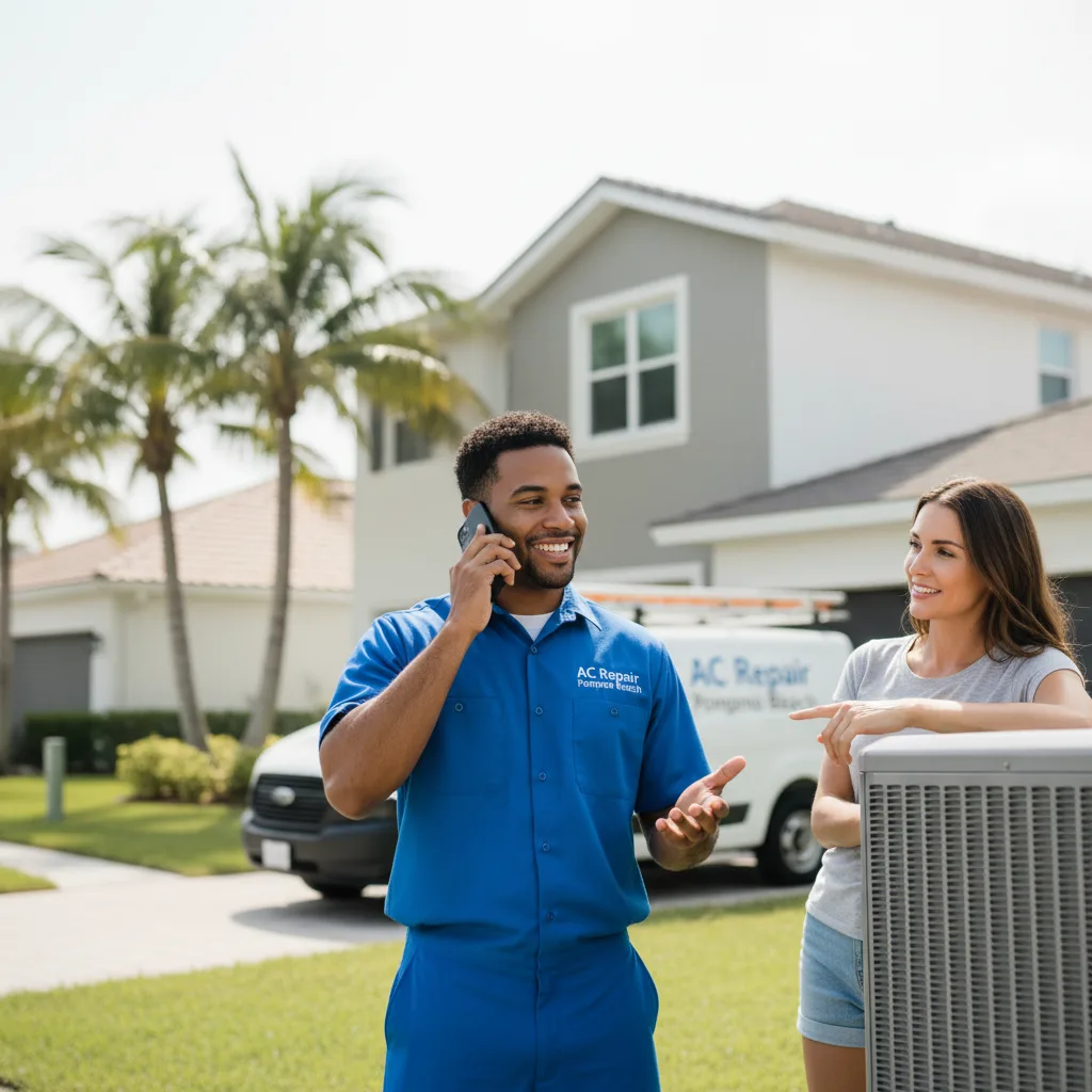 AC Repair Pompano Beach customer support in Bergenfield